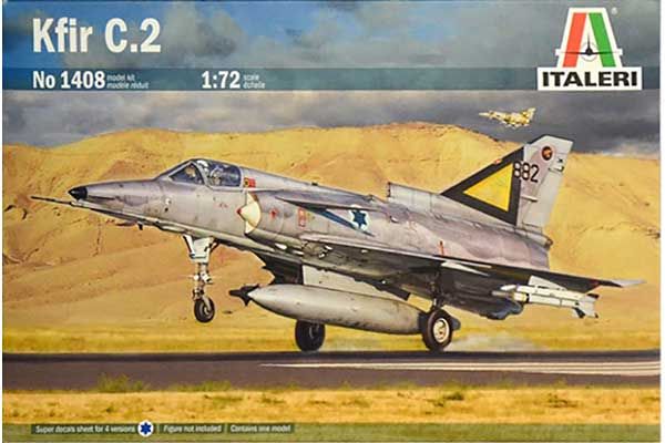 KFIR C.2 (ITALERI 1408) 1/72 KFIR C.2 (ITALERI 1408) 1/72