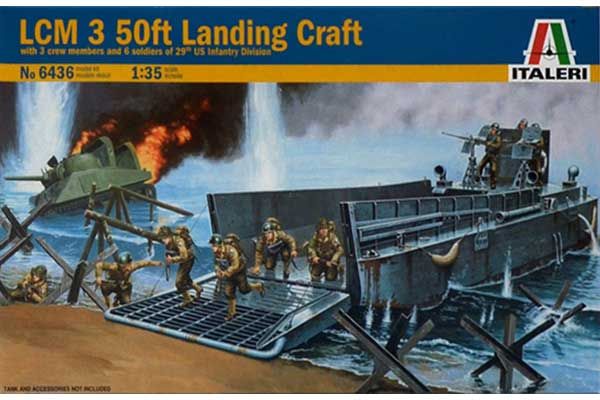 LCM 3 50' LANDING CRAFT (ITALERI 6436) 1/35