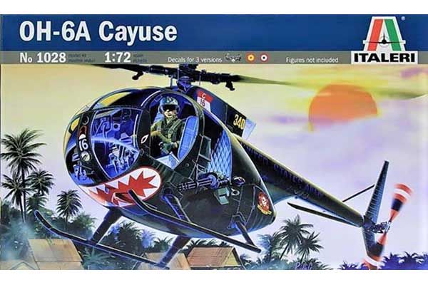 OH-6 A Cayuse (ITALERI 1028) 1/72