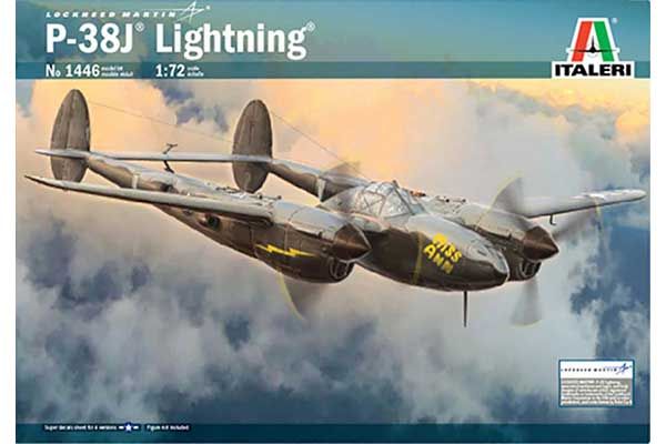 P-38J Lightning (ITALERI 1446) 1/72 P-38J Lightning (ITALERI 1446) 1/72