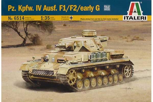 Pz. Kpfw. IV Ausf. F1/F2 early G (ITALERI 6514) 1/35