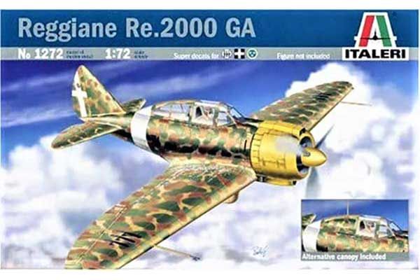 Reggiane RE.2000 GA (ITALERI 1272) 1/72 Reggiane RE.2000 GA (ITALERI 1272) 1/72