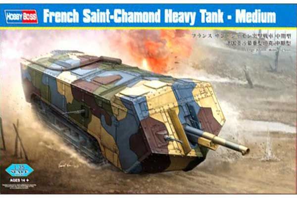 Saint-Chamond - Medium (Hobby Boss 83859) 1/35 Saint-Chamond - Medium (Hobby Boss 83859) 1/35