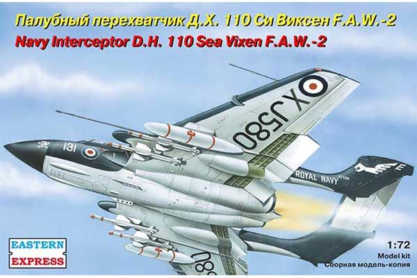 D.H. 110 Sea Vixen F.A.W.-2 (Eastern Express 72284) 1/72 D.H. 110 Sea Vixen F.A.W.-2 (Eastern Express 72284) 1/72