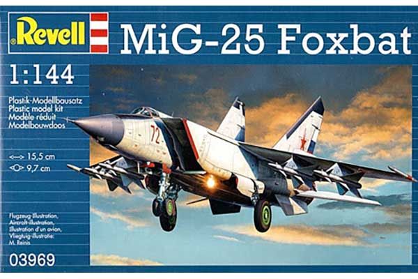 МіГ-25 Foxbat (Revell 03969) 1/144