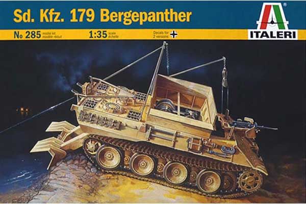 SD. KFZ. 179 BERGEPANTHER (ITALERI 285) 1/35 SD. KFZ. 179 BERGEPANTHER (ITALERI 285) 1/35