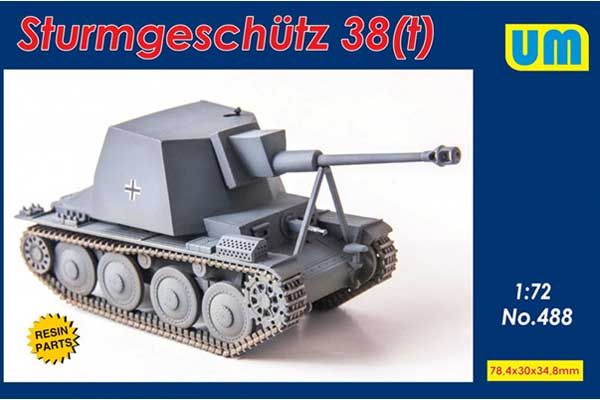 Sturmgeschutz 38 (t) (UNIMODELS 488) 1/72 Sturmgeschutz 38 (t) (UNIMODELS 488) 1/72