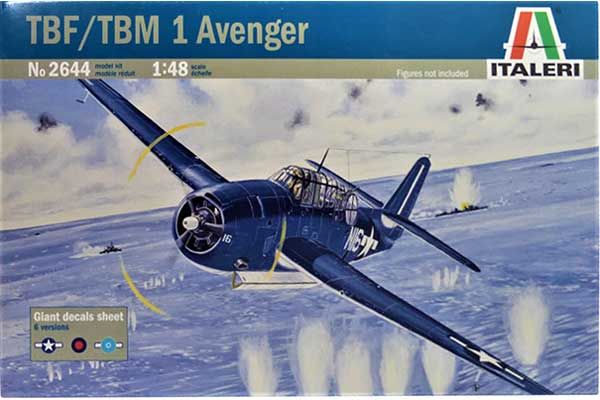 TBF / TBM 1 Avenger (ITALERI 2644) 1/48 TBF / TBM 1 Avenger (ITALERI 2644) 1/48