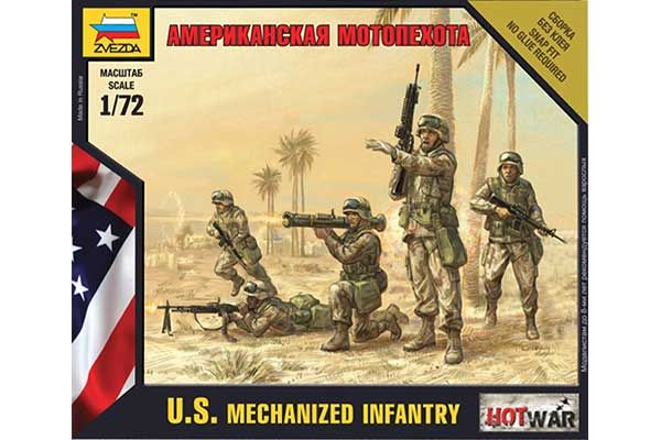 Американська мотопіхота (Zvezda 7407) 1/72 Американська мотопіхота (Zvezda 7407) 1/72