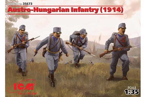 Австро-угорська піхота 1914 роки (ICM 35673) 1/35 Австро-угорська піхота 1914 роки (ICM 35673) 1/35