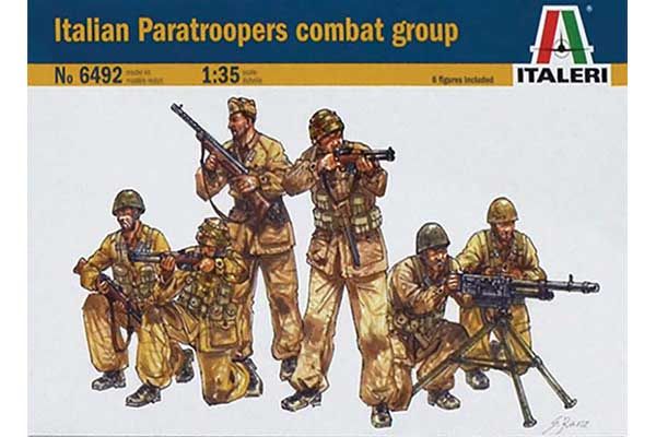 Боевая группа итальянских десантников (ITALERI 6492) 1/35 Боевая группа итальянских десантников (ITALERI 6492) 1/35