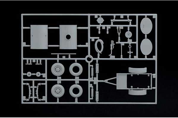 250 галлонный прицеп-цистерна - Грузовой прицеп M101 (ITALERI 229) 1/35 250 галлонный прицеп-цистерна - Грузовой прицеп M101 (ITALERI 229) 1/35