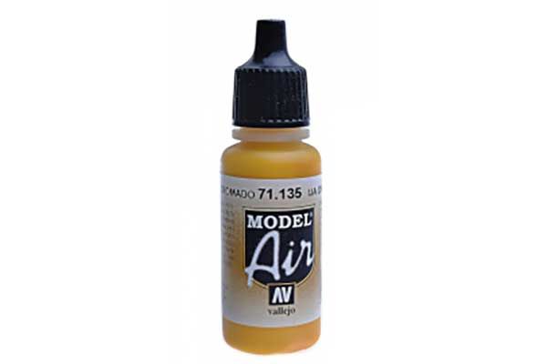 Краска акриловая "Model Air" хромовый, желтый Vallejo 71135 Краска акриловая "Model Air" хромовый, желтый Vallejo 71135