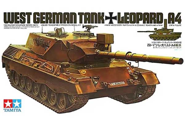 Западно-немецкий Leopard A4 (Tamiya 35112) 1/35