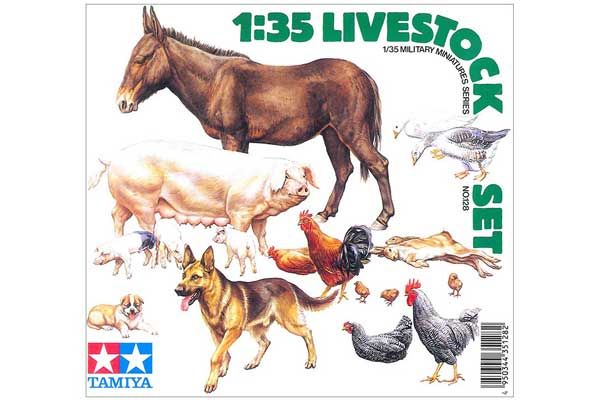 Домашня худоба (Tamiya 35128) 1/35 Домашня худоба (Tamiya 35128) 1/35