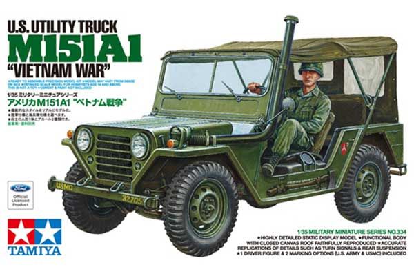 M151A1 у В'єтнамі (Tamiya 35334) 1/35 M151A1 у В'єтнамі (Tamiya 35334) 1/35