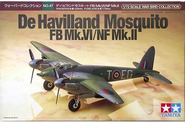 De Havilland Mosquito FB Mk.VI/NF Mk.II (Tamiya 60747) 1/72