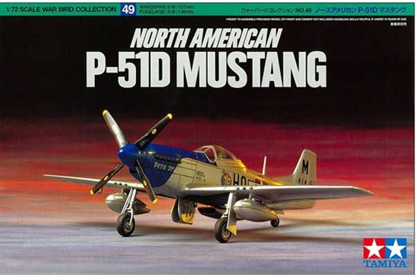 P-51D Mustang (Tamiya 60749) 1/72