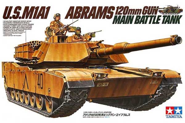 M1A1 Abrams (1/35) Tamiya 35156