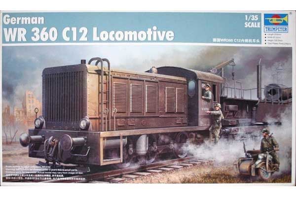 Локомотив WR 360 C12 (TRUMPETER 00216) 1/35 Локомотив WR 360 C12 (TRUMPETER 00216) 1/35