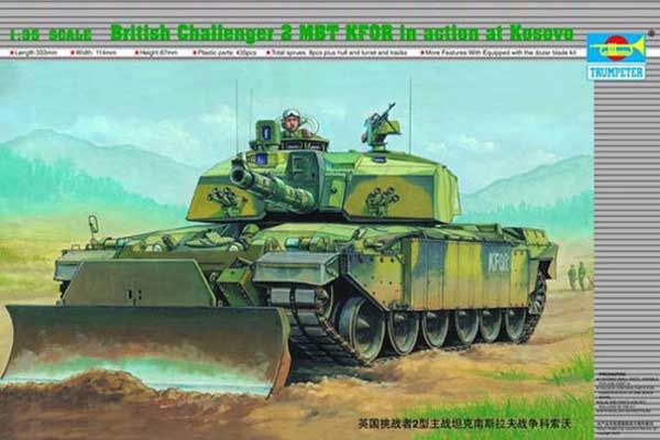 Challenger 2 KFOR операция в Косово (TRUMPETER 00345) 1/35