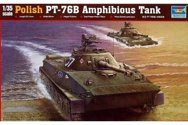 ПТ-76Б польської армії (Trumpeter 00382) 1/35 ПТ-76Б польської армії (Trumpeter 00382) 1/35