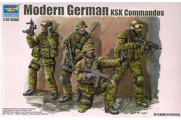 Сучасний німецький KSK Commandos (Trumpeter 00422) 1/35 Сучасний німецький KSK Commandos (Trumpeter 00422) 1/35