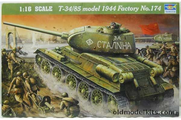 Т-34/84 производства 1944 г. завода № 183 (Trumpeter 00904) 1/16