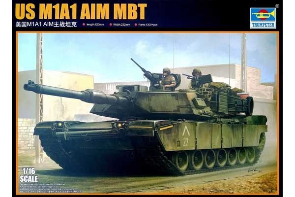 US M1A1 AIM MBT (Trumpeter 00926) 1/16 US M1A1 AIM MBT (Trumpeter 00926) 1/16