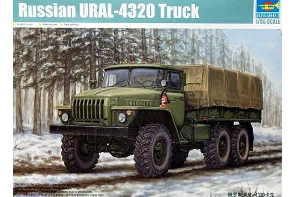 Урал-4320 (TRUMPETER 01012) 1/35 Урал-4320 (TRUMPETER 01012) 1/35
