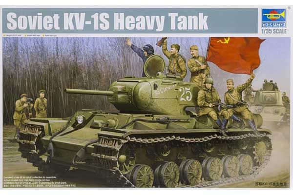 КВ-1С тяжелый танк (TRUMPETER 01566) 1/35