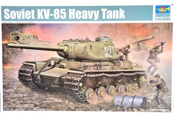 КВ-85 тяжелый танк (TRUMPETER 01569) 1/35