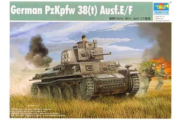 PzKpfw 38(t) Ausf.E/F (Trumpeter 01577) 1/35 PzKpfw 38(t) Ausf.E/F (Trumpeter 01577) 1/35