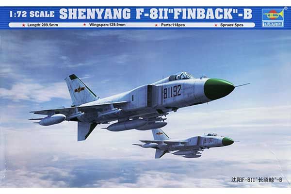 Shenyang F-8Ⅱ” Finback”-B (Trumpeter 01610) 1/72 Shenyang F-8Ⅱ” Finback”-B (Trumpeter 01610) 1/72