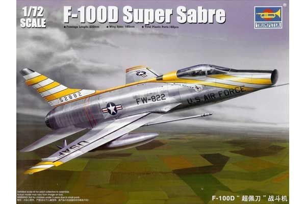 F-100D Super Sabre (Trumpeter 01649) 1/72 F-100D Super Sabre (Trumpeter 01649) 1/72