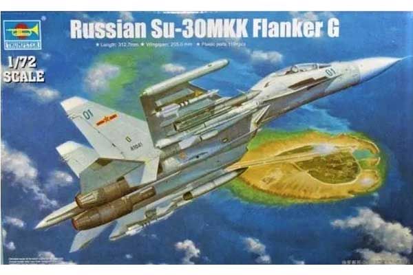 Су-30МКК Flanker G (TRUMPETER 01659) 1/72 Су-30МКК Flanker G (TRUMPETER 01659) 1/72
