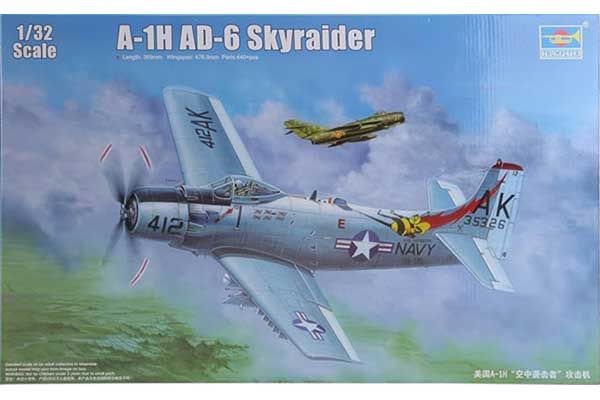 A-1H AD-6 Skyraider (Trumpeter 02253) 1/32