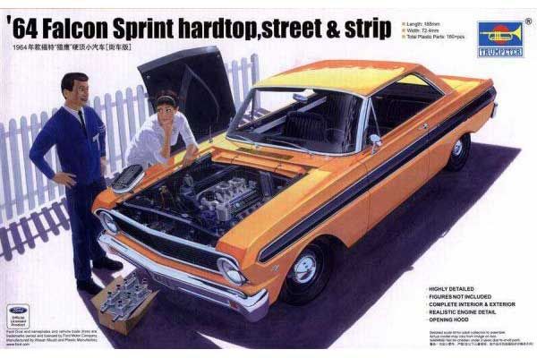 64 Sprint hardtop,street & strip (Trumpeter 02508) 1/25