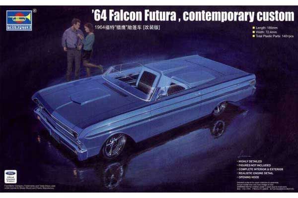 64 Futura , contemporary custom (Trumpeter 02510) 1/25
