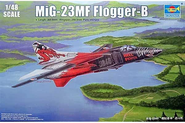МиГ-23МФ Flogger-B (TRrumpeter 02854) 1/48