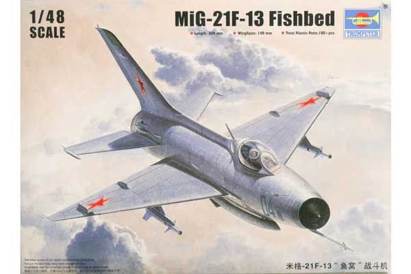 МиГ-21Ф-13 Fishbed (Trumpeter 02858) 1/48 МиГ-21Ф-13 Fishbed (Trumpeter 02858) 1/48