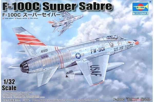 F-100C Super Sabre (Trumpeter 03221) 1/32