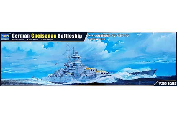 Gneisenau немецкий линкор (Trumpeter 03714) 1/200