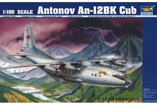 Антонов Ан-12БК (Trumpeter 04001) 1/100