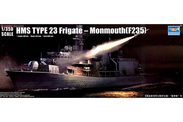 Фрегат HMS TYPE 23 Monmouth(F235) (Trumpeter 04547) 1/350