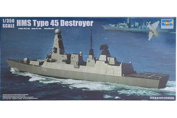Эсминец HMS Type 45 (Trumpeter 04550) 1/350