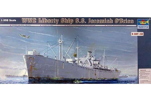 WW2 Liberty Ship S.S. Jeremiah OBrien (Trumpeter 05301) 1/350