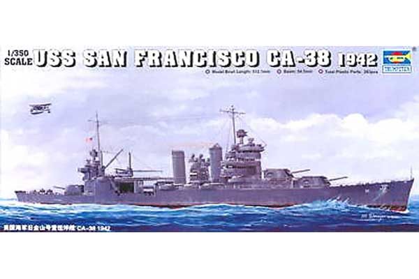 USS San Francisco CA-38 (1942) (Trumpeter 05309) 1/350