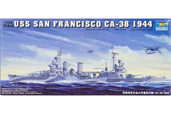 USS San Francisco CA-38 (1944) (Trumpeter 05310) 1/350
