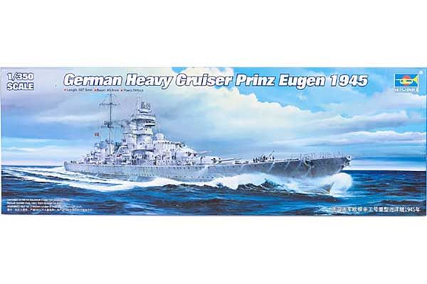 Немецкий тяжелый крейсер Prinz Eugen 1945 (Trumpeter 05313) 1/350